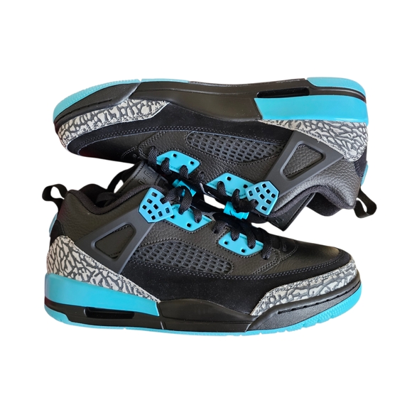 Jordan Spizike Low (Men's Size 11 US)Black/Wolf Grey/Gamma Blue - Picture 6 of 15